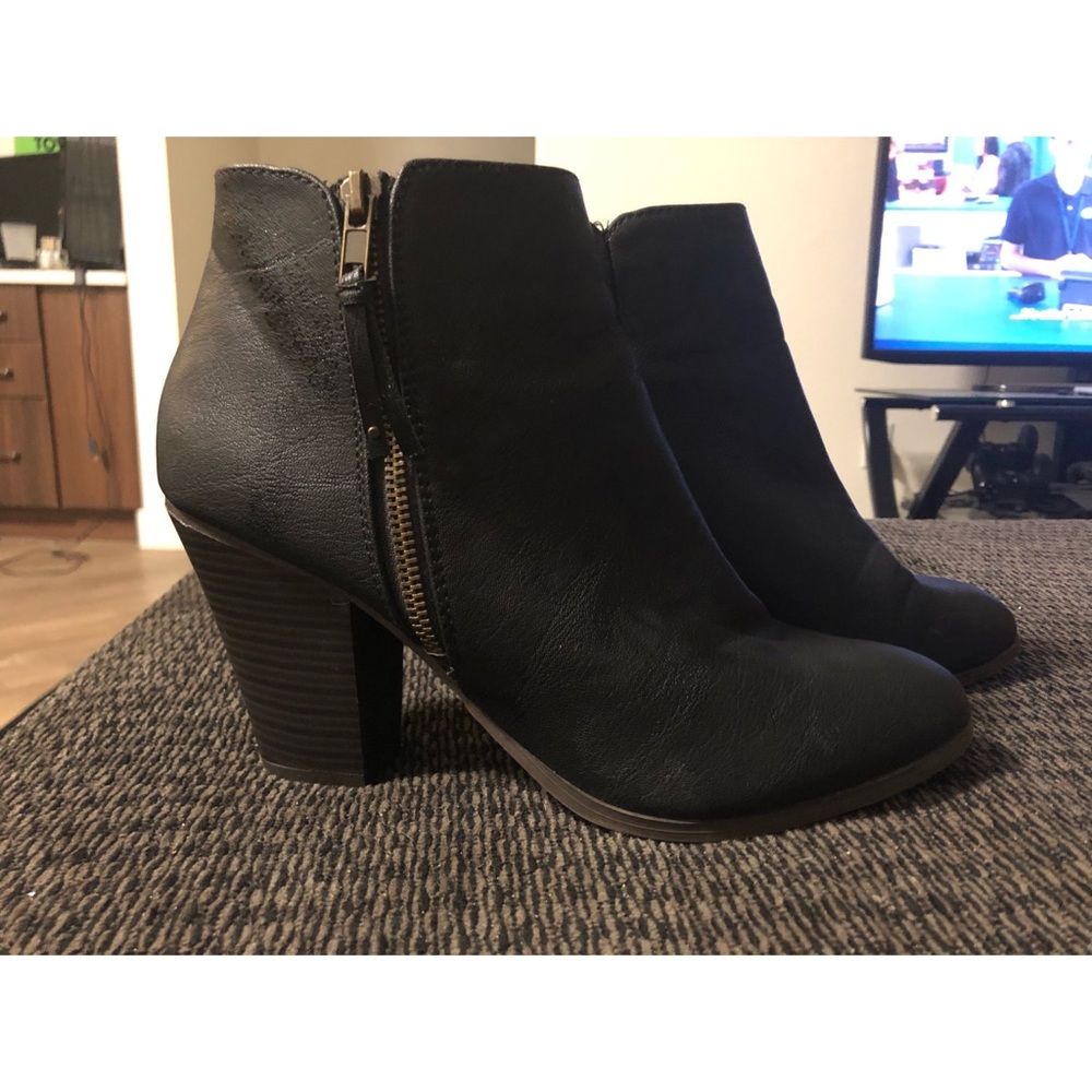 Charlotte Russe Black Booties ✨